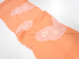 正絹　絞り　帯揚げ